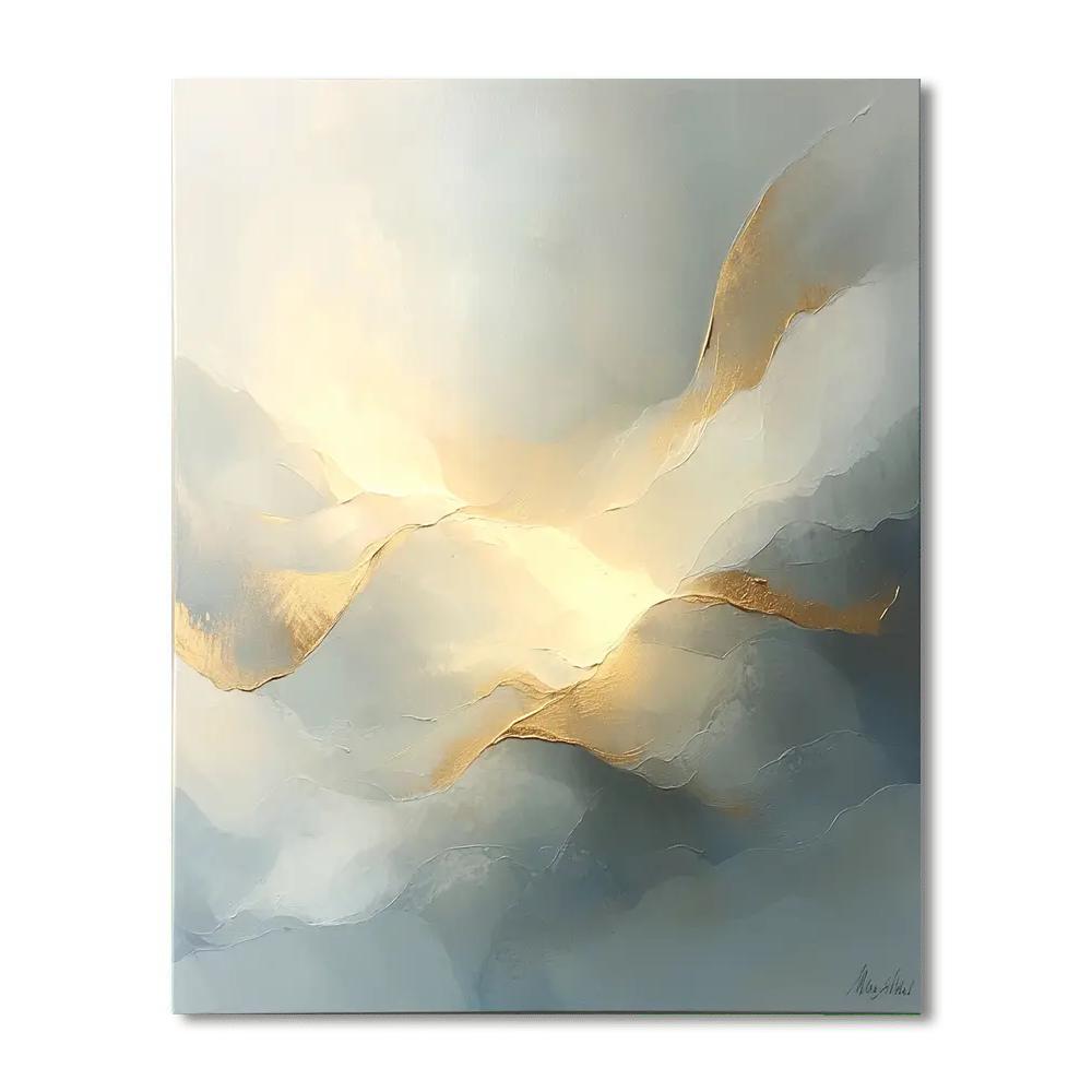 Michelangelo Inspired Luminous Essence  Paint By Numbers