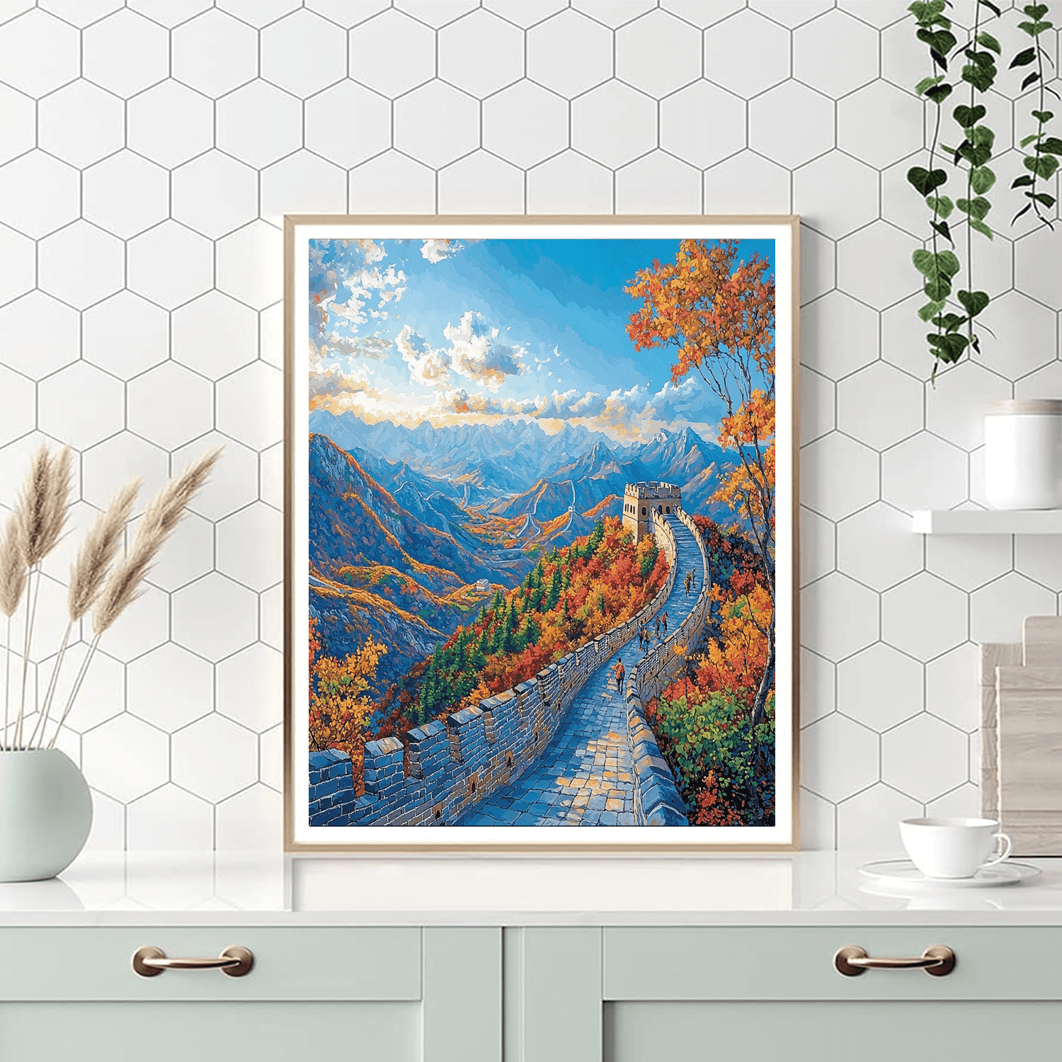 The Great Wall Of China DIY Paint By Numbers