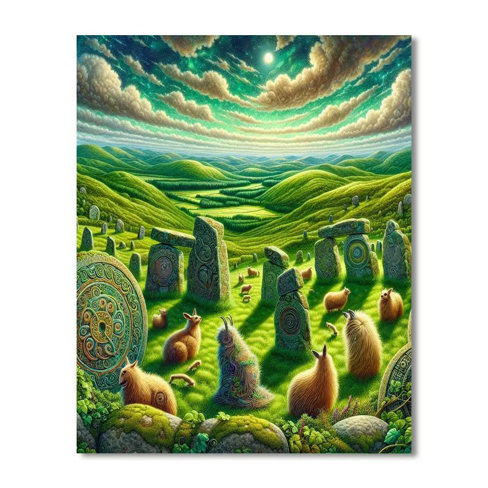 Celtic Fantasy Paint By Numbers Kits