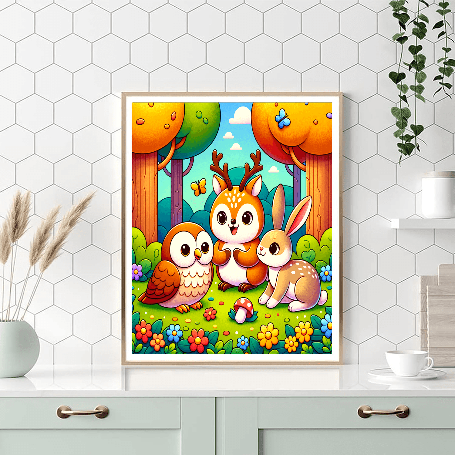 Enchanted Animal Kingdom Paint By Color