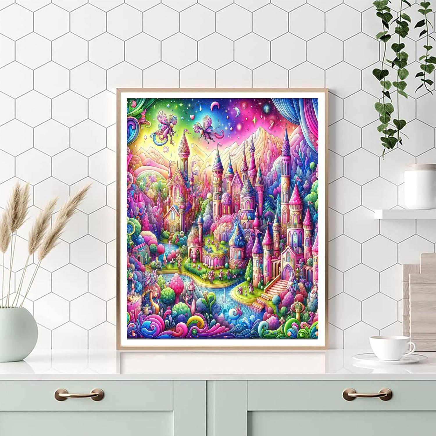 Adventurous Fairy Tale Land Paint By Numbers