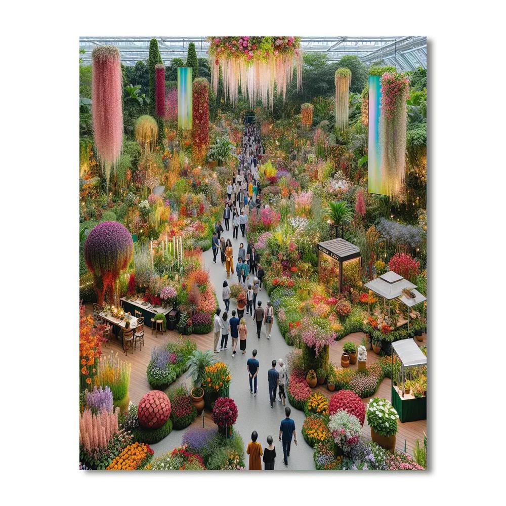 International Flower And Garden Show - Australia Painting Number Kit