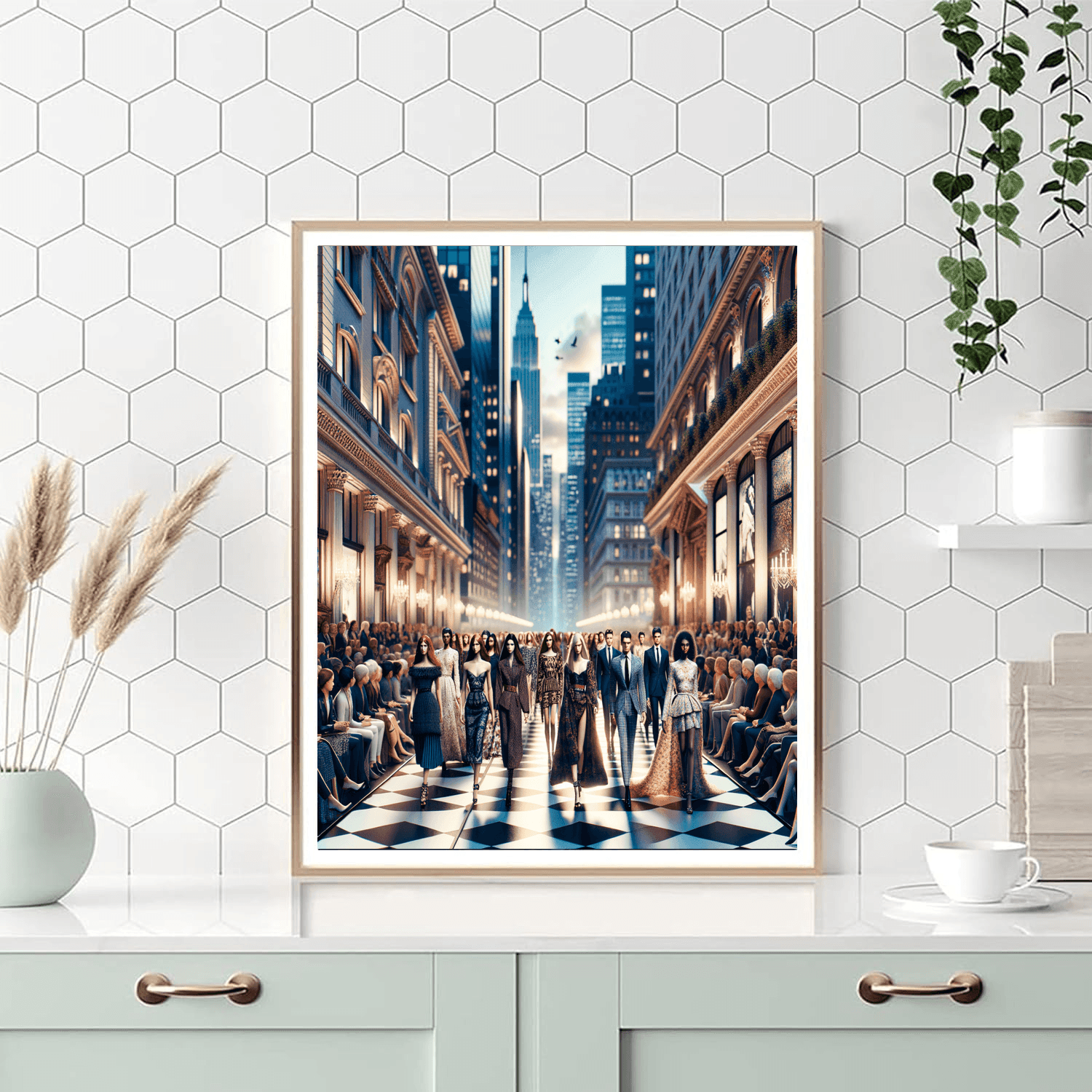 New York Fashion Week - New York City Paint By Color