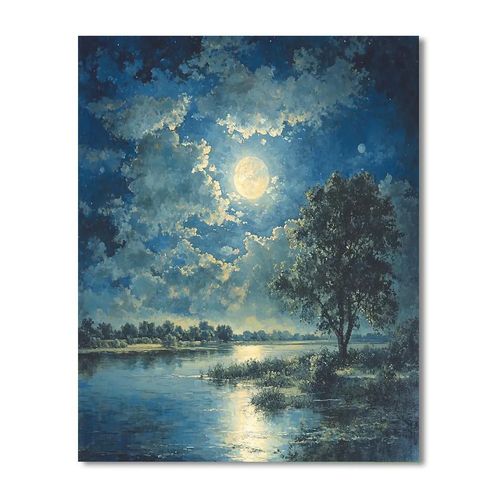 Johannes Vermeer Inspired Silent Reverie  DIY Paint By Numbers