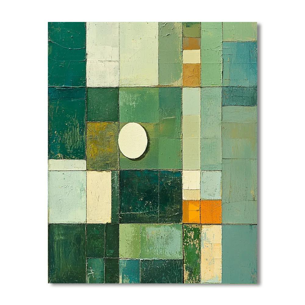 Max Ernst Inspired Fragmented Realities  Painting Number Kit