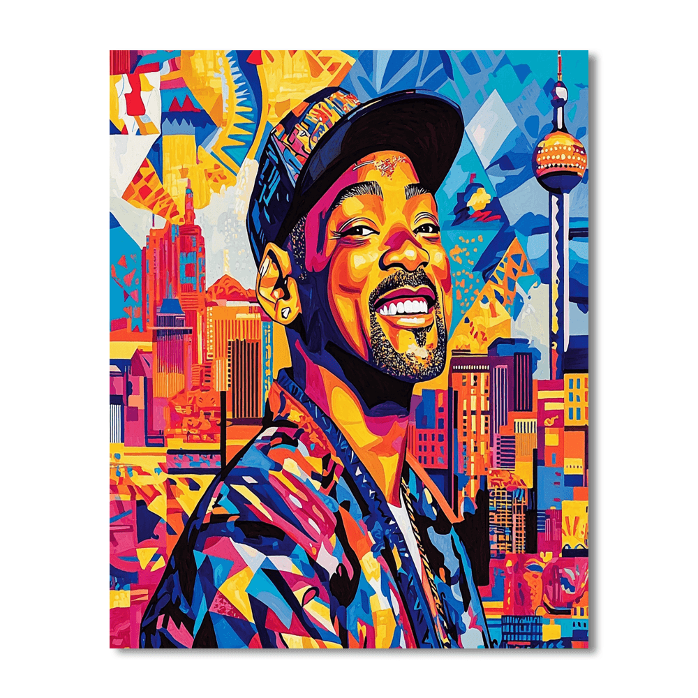 Will Smith: The Versatile Force Of Charm Numbered Painting Kits