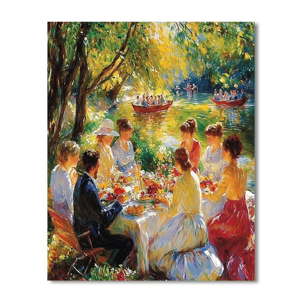 Pierre-Auguste Renoir Inspired Timeless Friendship  Paint By Numbers Kits