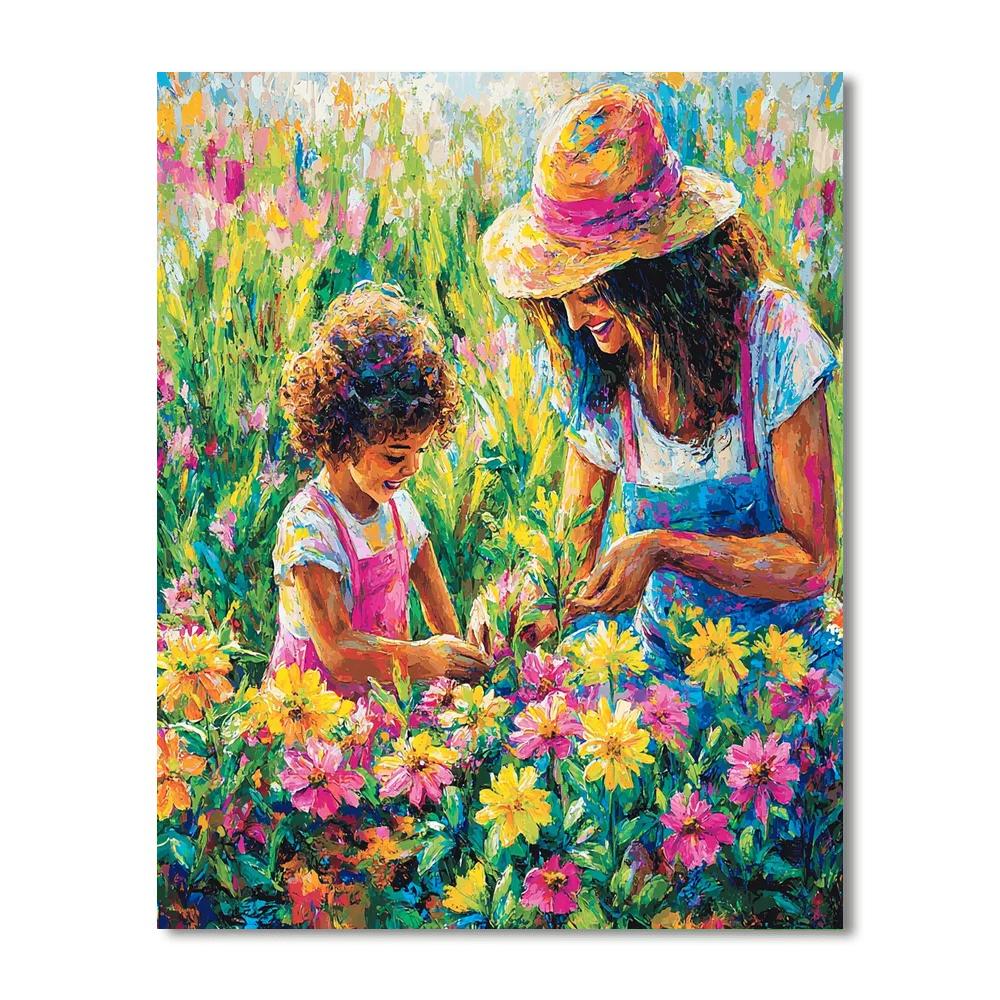 A Mother’s Love Blooms DIY Paint By Numbers