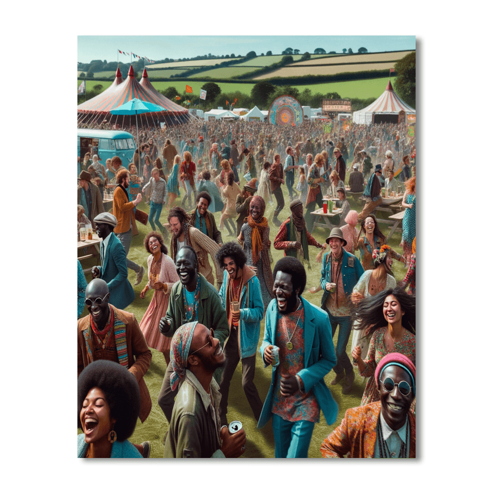 Bonnaroo Music And Arts Festival - Usa Paint By Numbers Kits