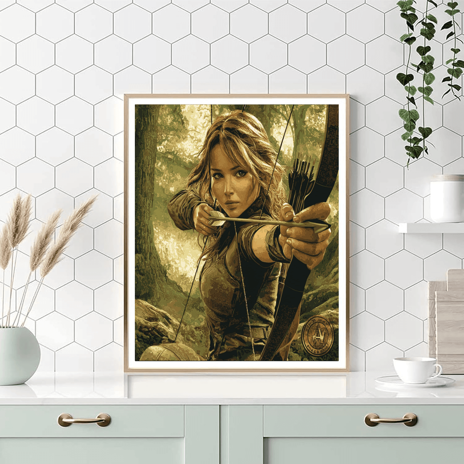 Jennifer Lawrence: A Star In The Hunger Games Of Hollywood Numbered Painting Kits