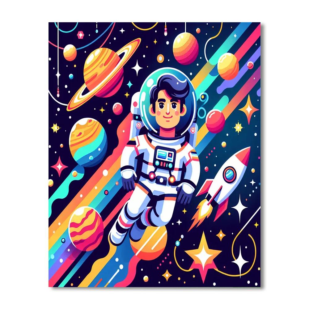 Splendid Space Numbered Painting Kits