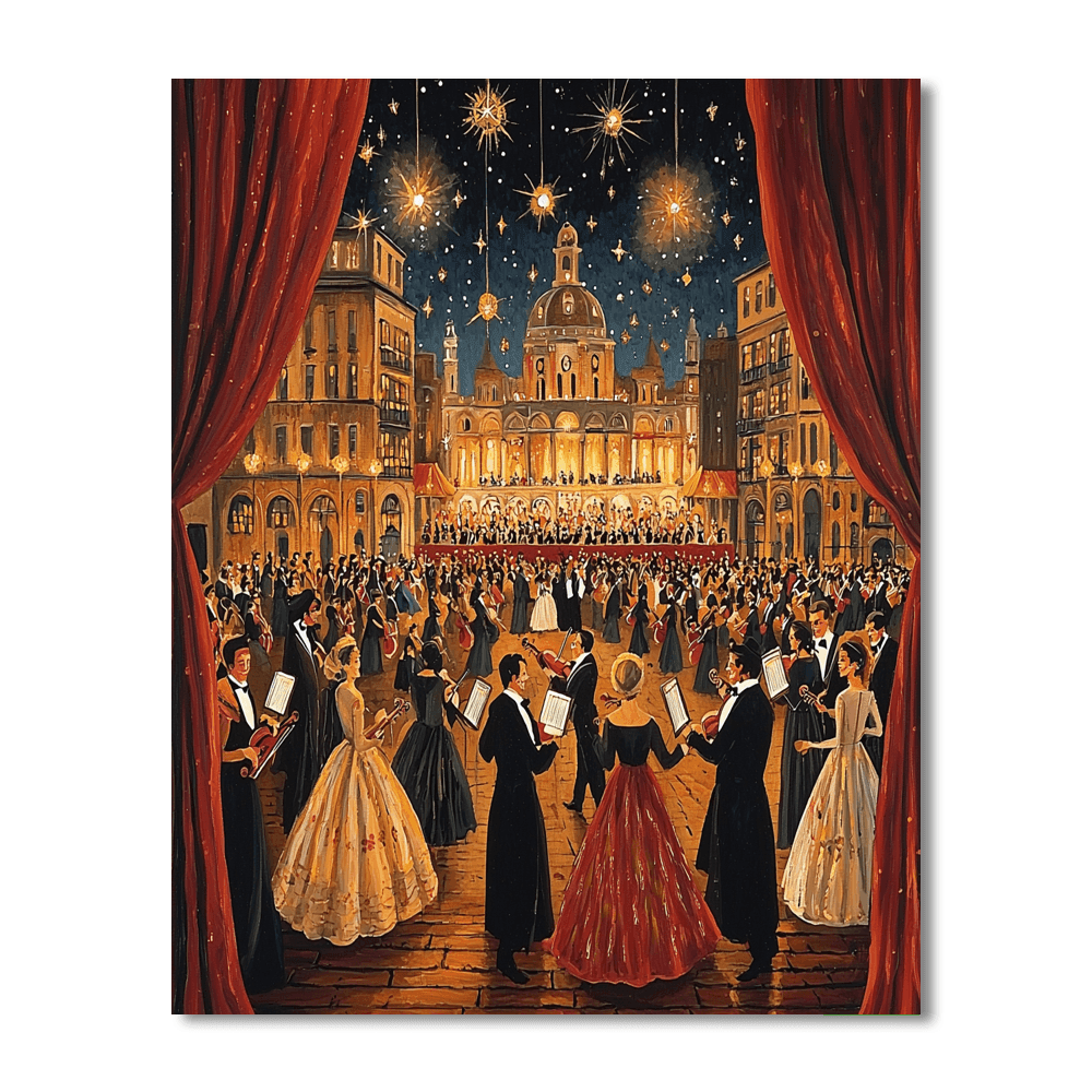 Salzburg Festival Paint By Numbers Kits