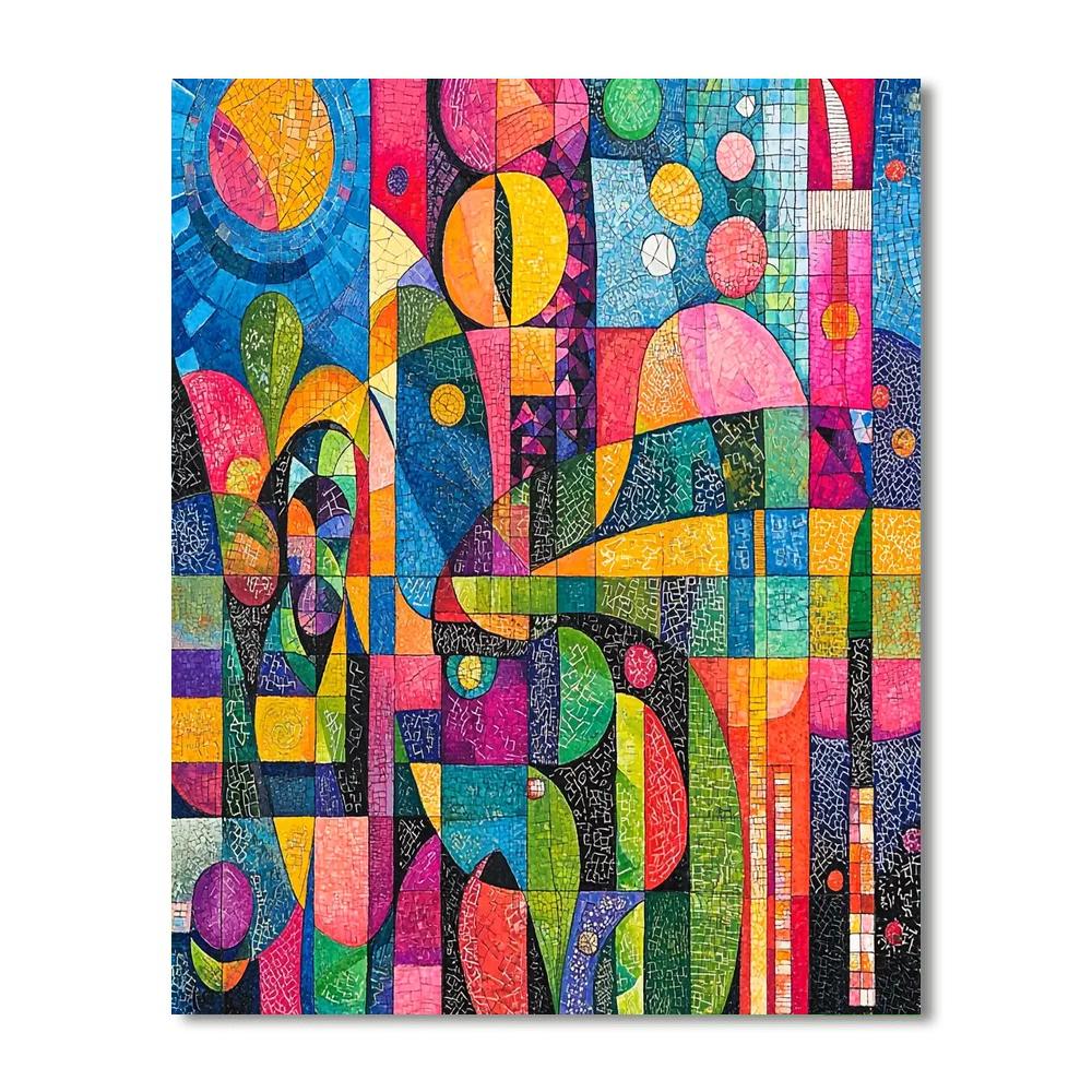 Paul Klee Inspired Whimsy Of Form  Paint By Number