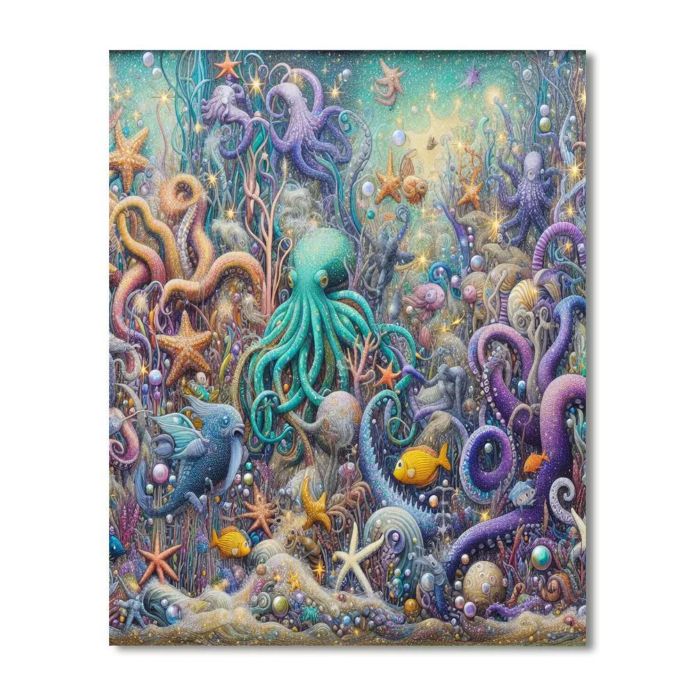 Fantasy Underworld Painting By Numbers Kit
