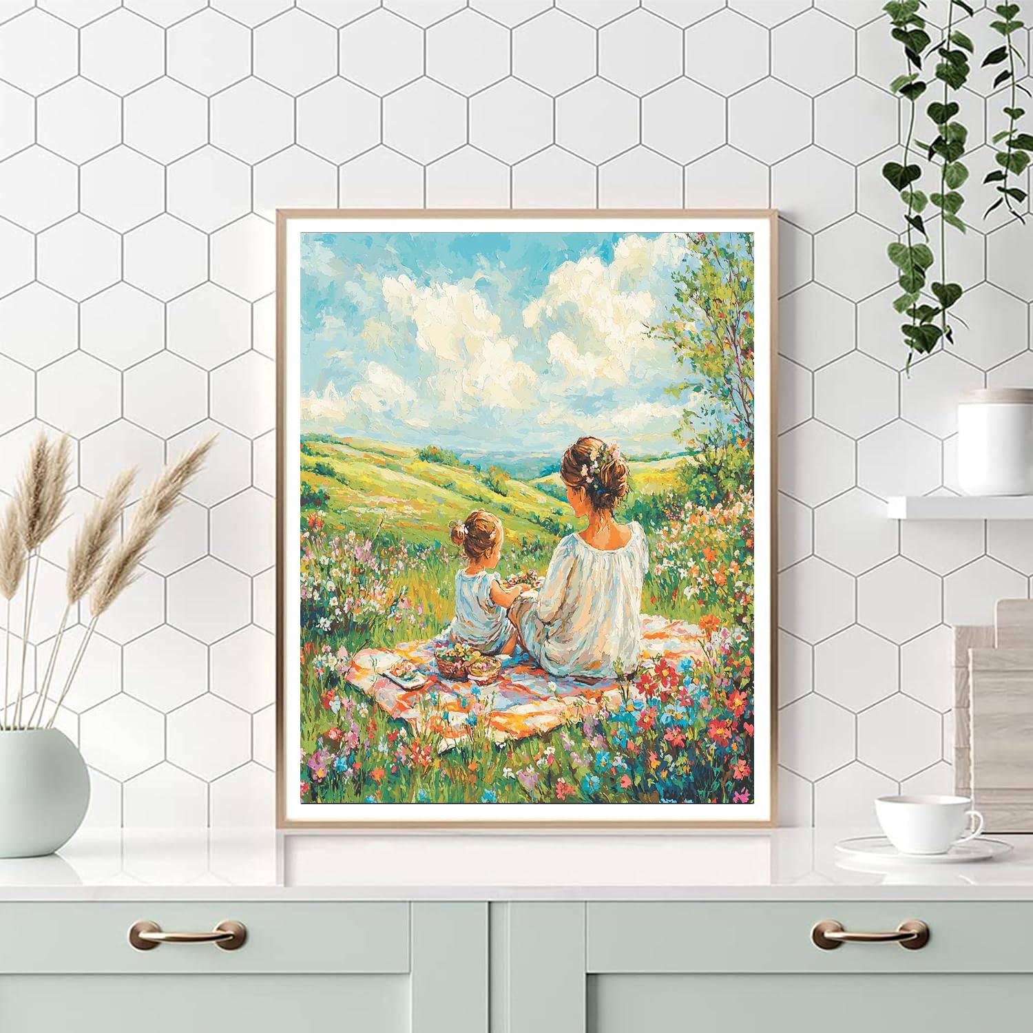 Moments In The Meadow Number Painting