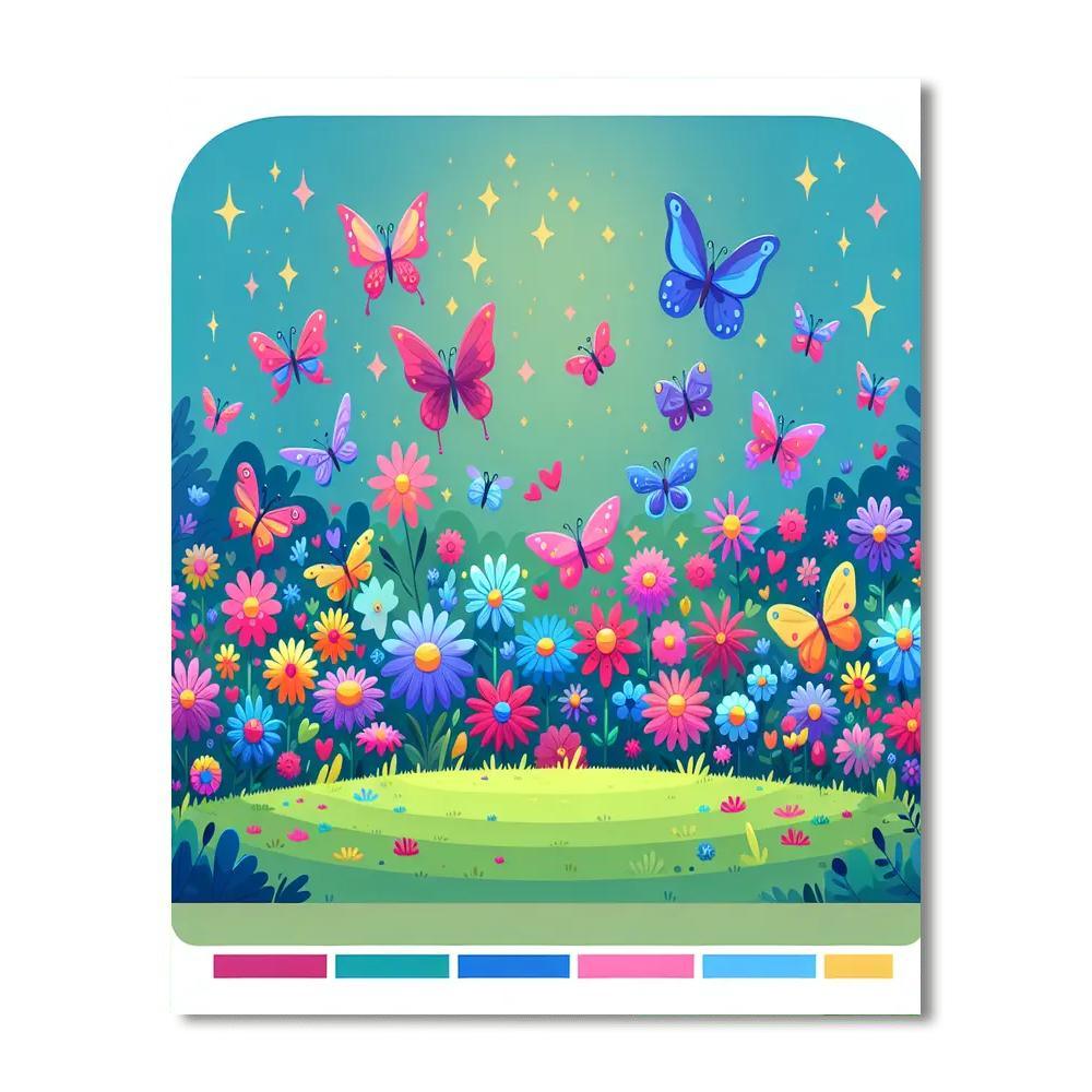 The Enchanted Meadow DIY Paint By Numbers