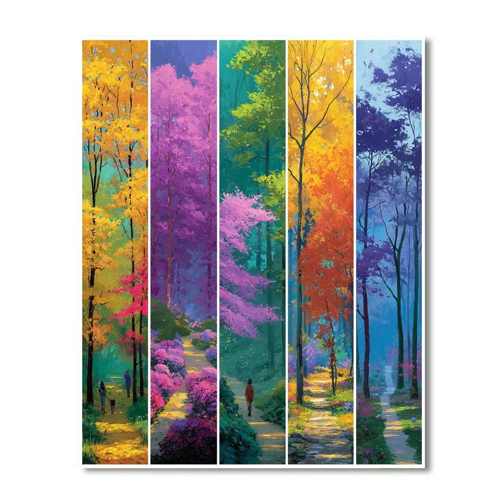 Love Across The Seasons Numbered Painting Kits