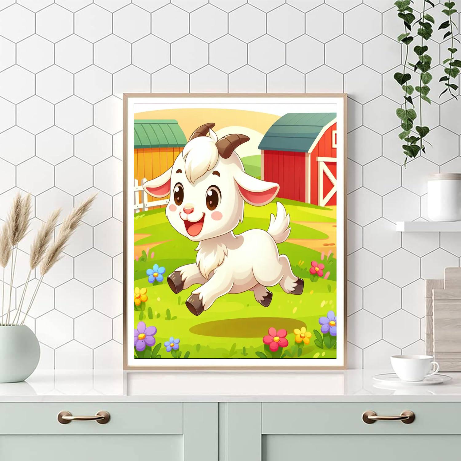 Gallivanting Goat DIY Paint By Numbers