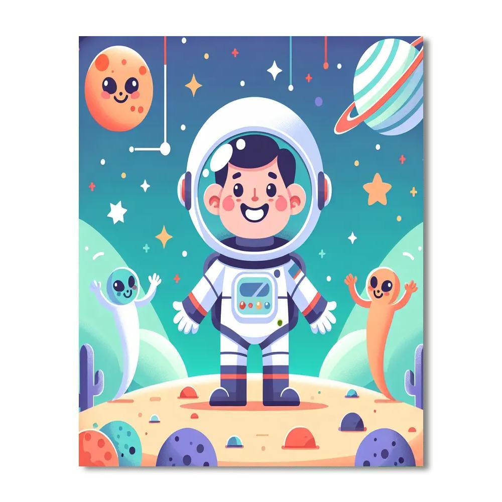 Space Fantasy Adventure Paint By Numbers Kits