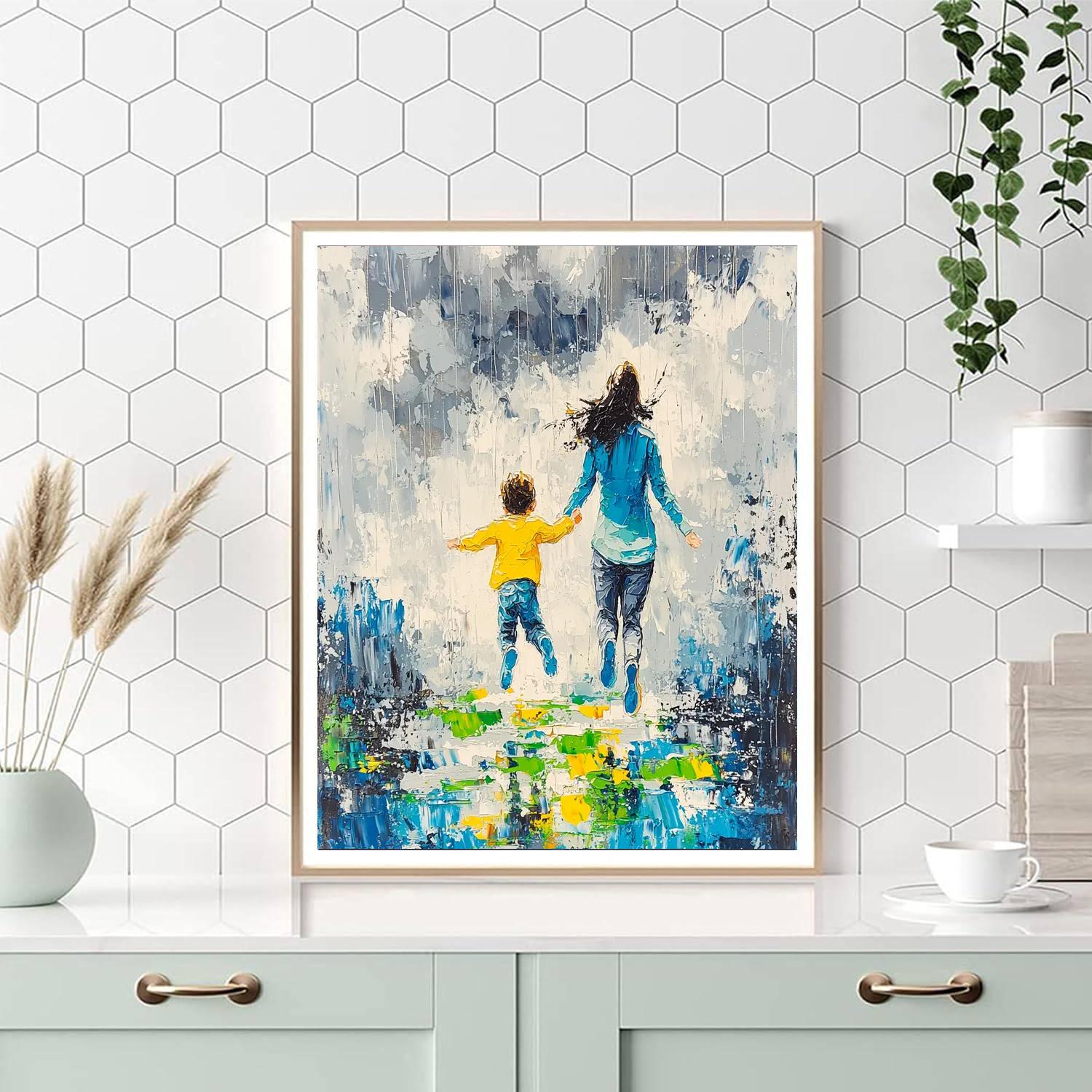 Joy In The Rain Paint By Numbers Kits