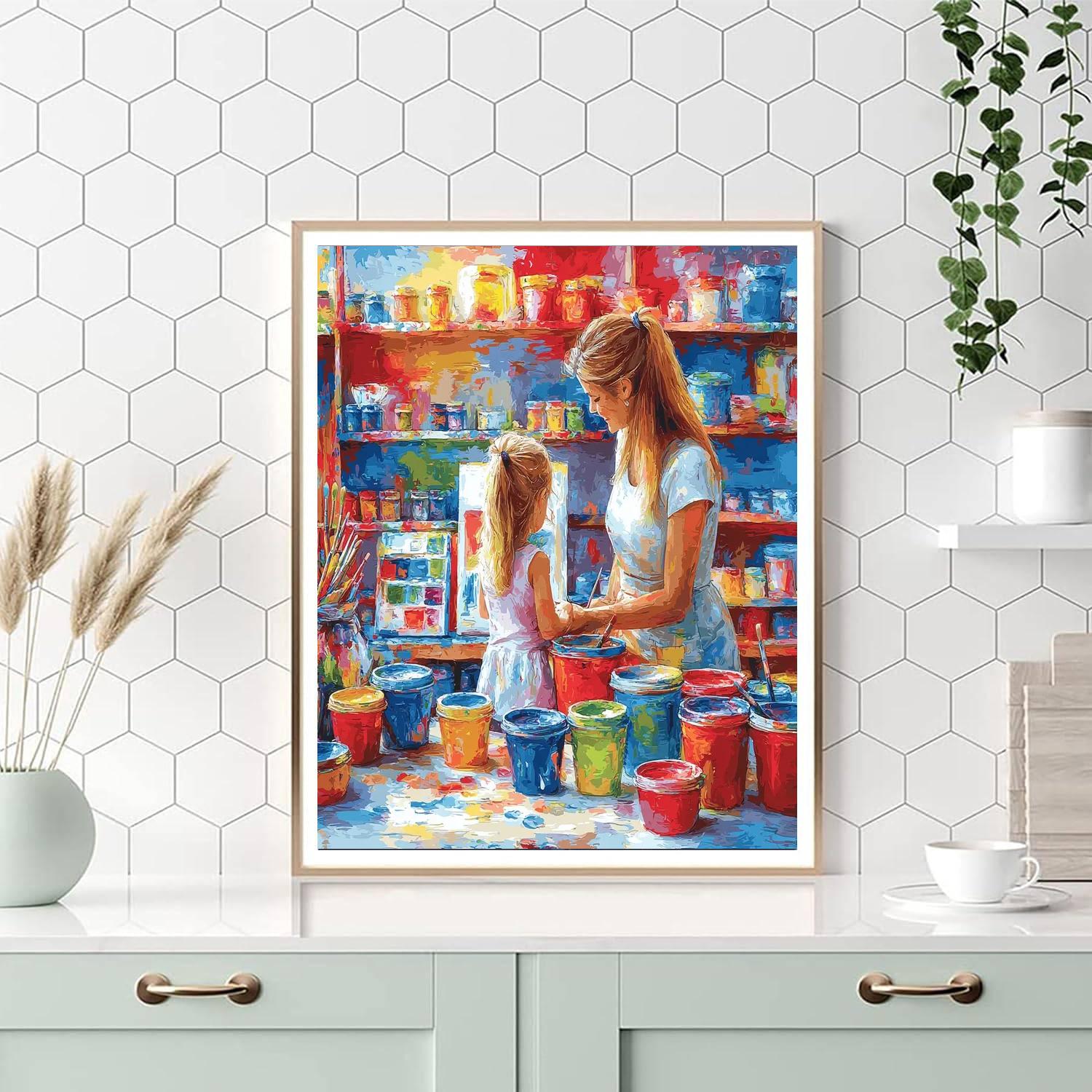 Colors Of Her Care Paint By Numbers