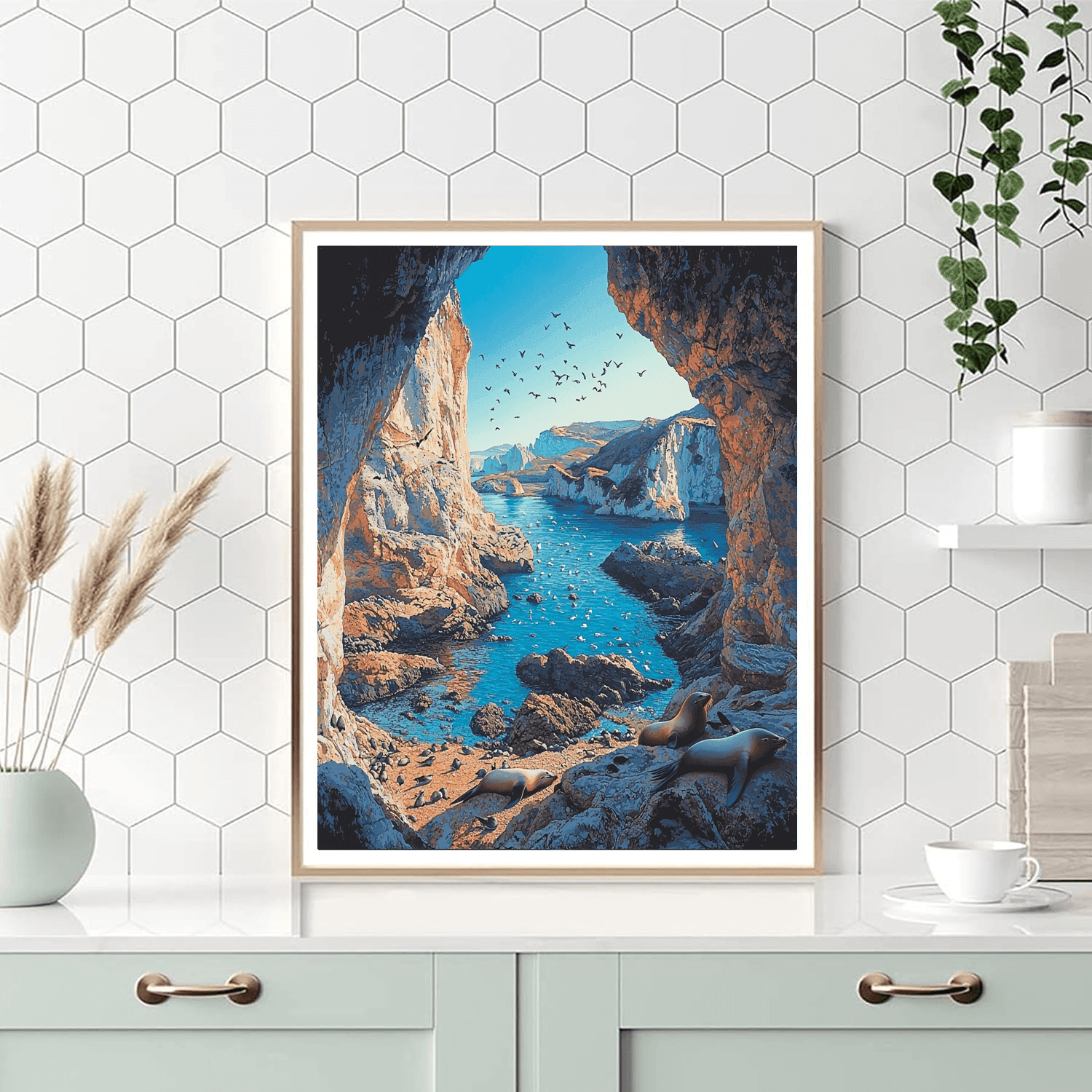 Ballestas Islands - Paracas Numbered Painting Kits