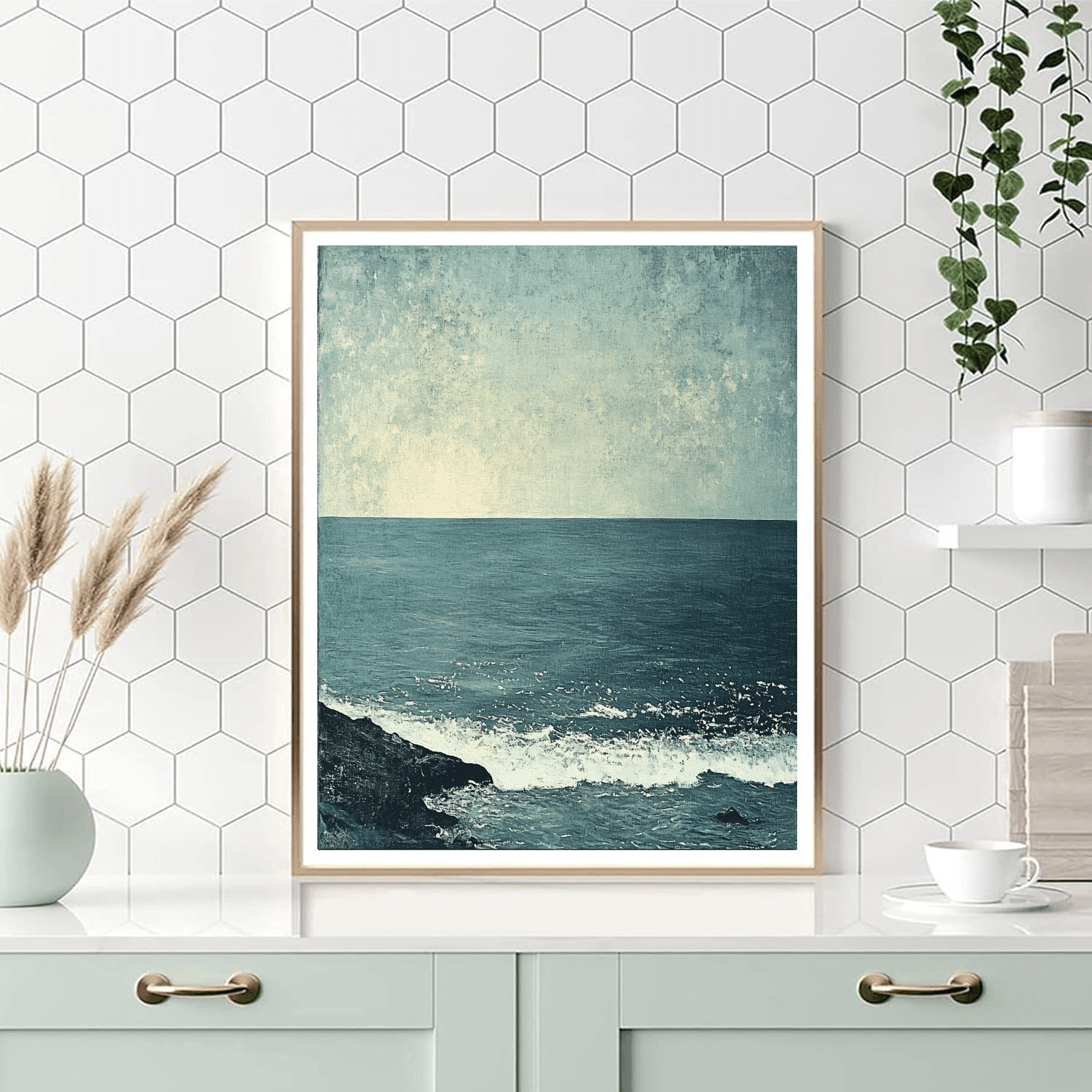 James McNeill Whistler Inspired Tranquil Tides  DIY Paint By Numbers