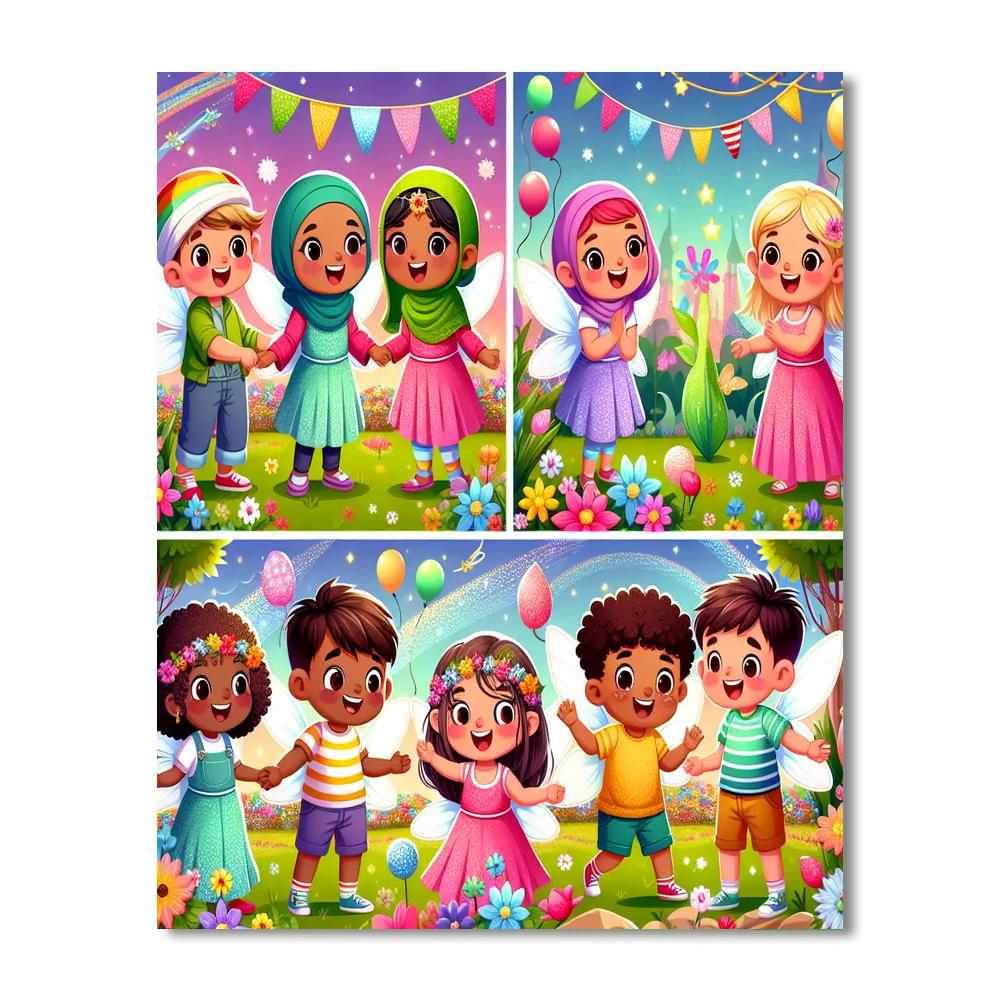 Adventure At The Fairy Festival Painting Number Kit