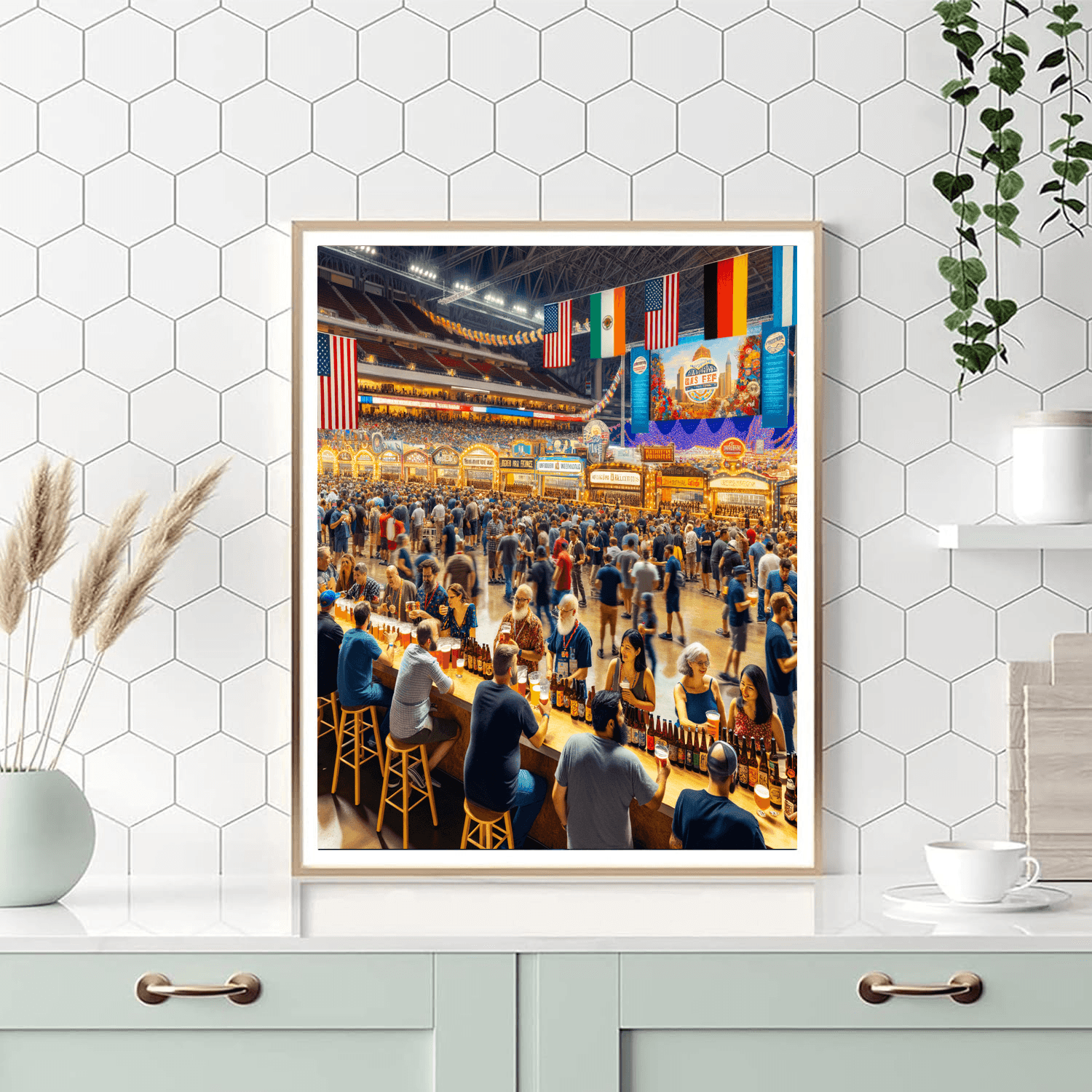 The Great American Beer Festival - Usa Paint By Numbers