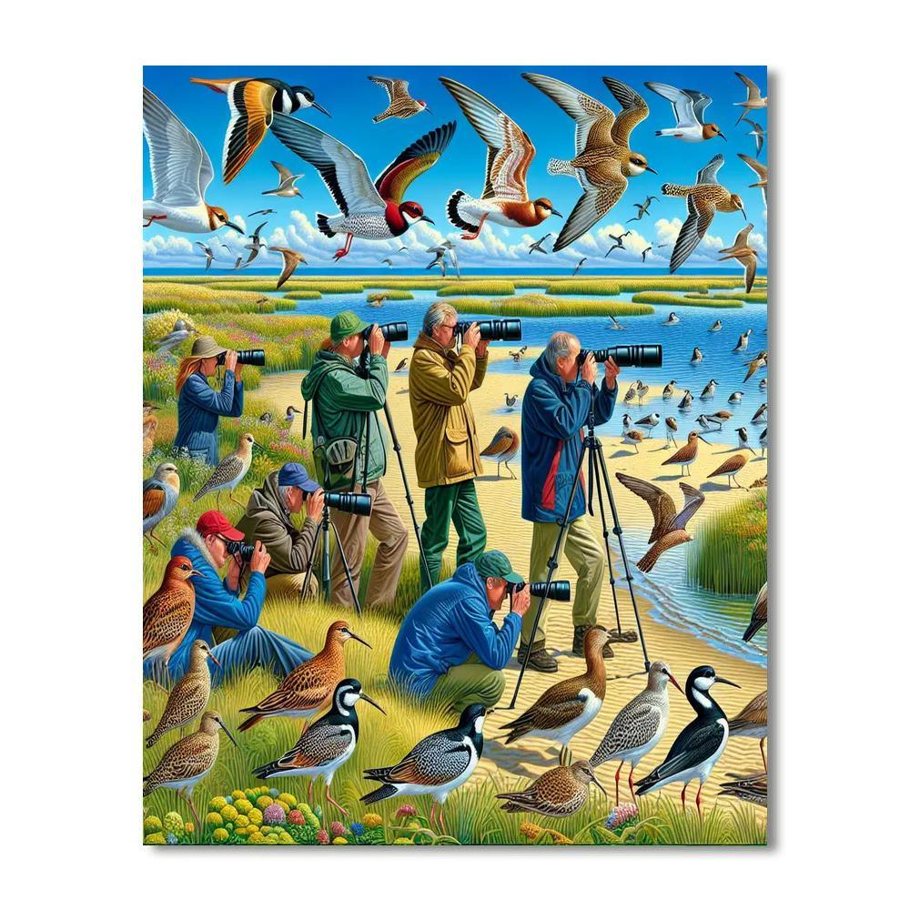 Featherfest - Usa Numbered Painting Kits