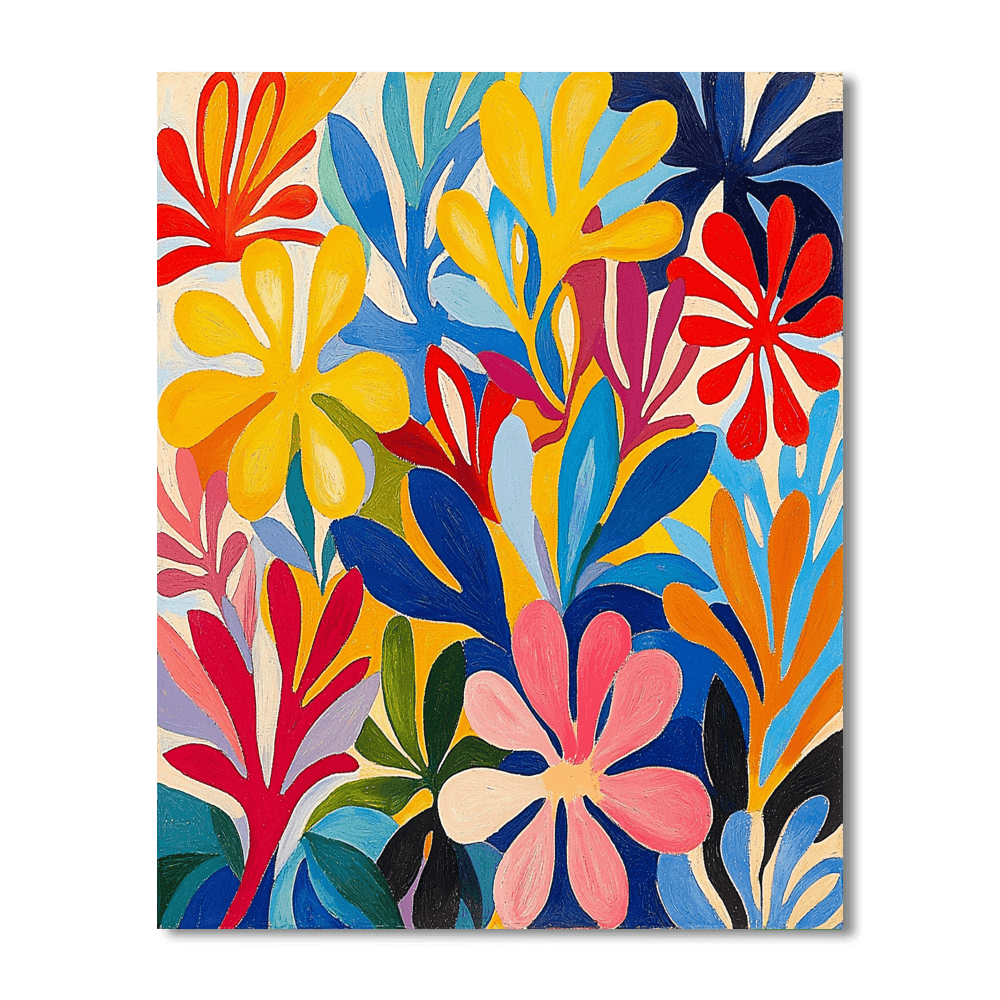Henri Matisse Inspired Joyful Harmony  Paint By Numbers Kits