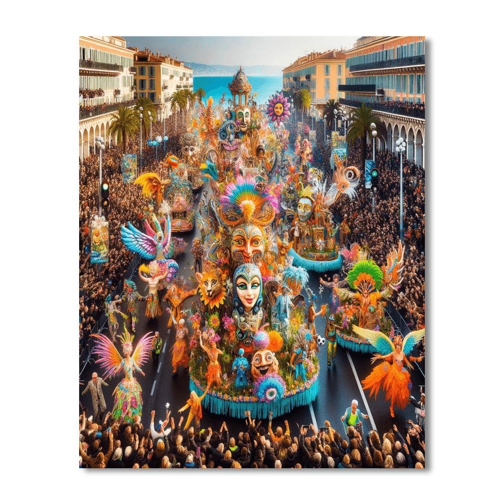 Nice Carnival - France Paint By Number