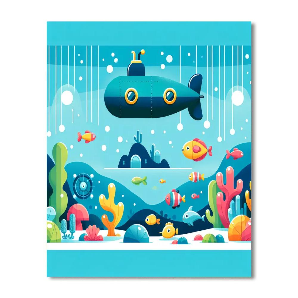 Ocean Explorers Journey Paint By Numbers Kits