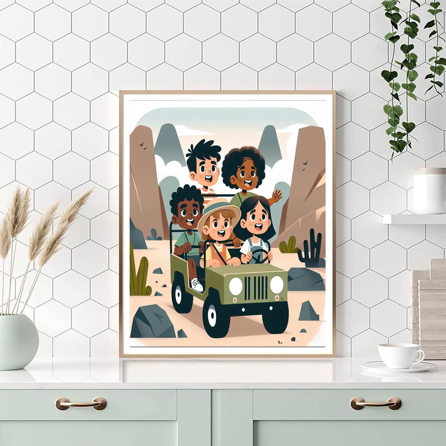 Rocky Road Rovers Paint By Color