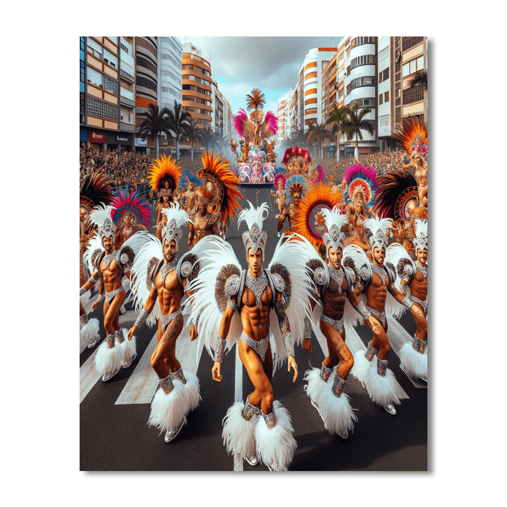 Carnaval De Tenerife - Spain Paint By Number