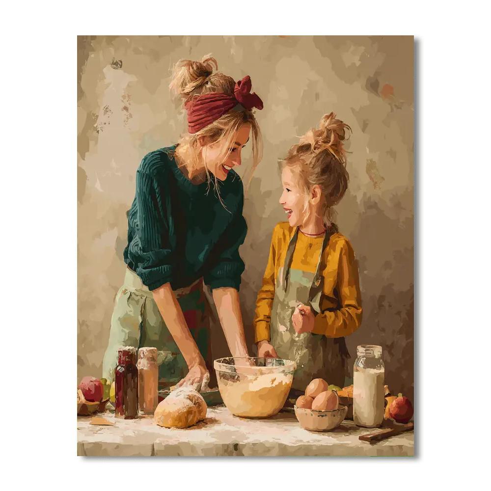 Whisking Up Love Numbered Painting Kits