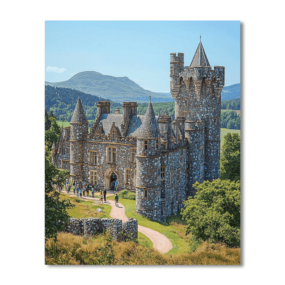 Hohenzollern Castle Paint By Numbers