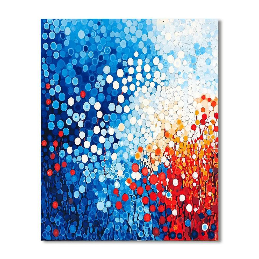 Yayoi Kusama Inspired Dots Of Wonder  Paint By Number