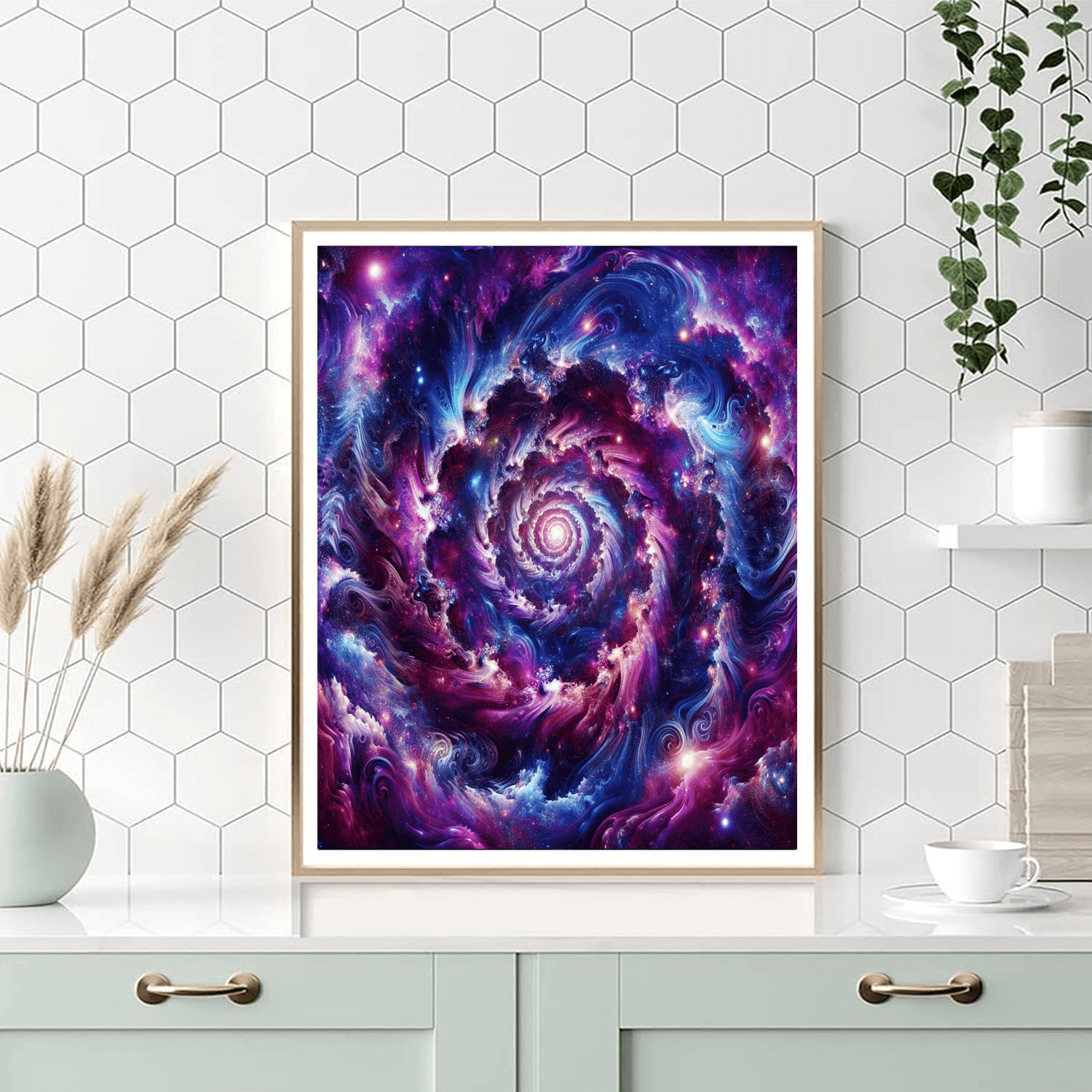 Cosmic Wonders Kaleidoscope Paint By Color