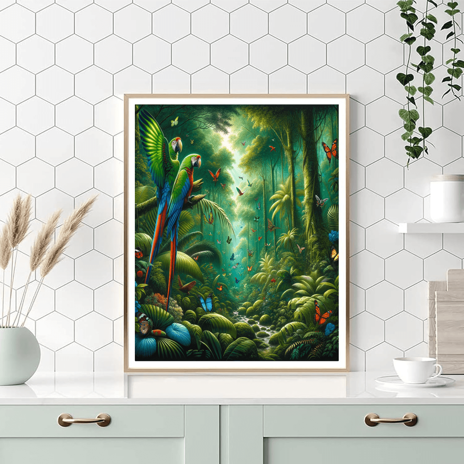 Rainforest Radiance Paint By Numbers Kits