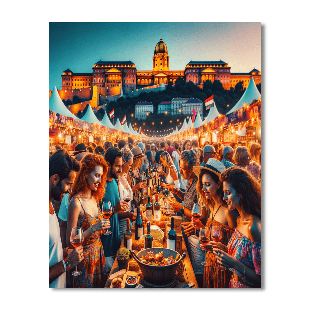 Budapest Wine Festival - Budapest, Hungary Paint By Number