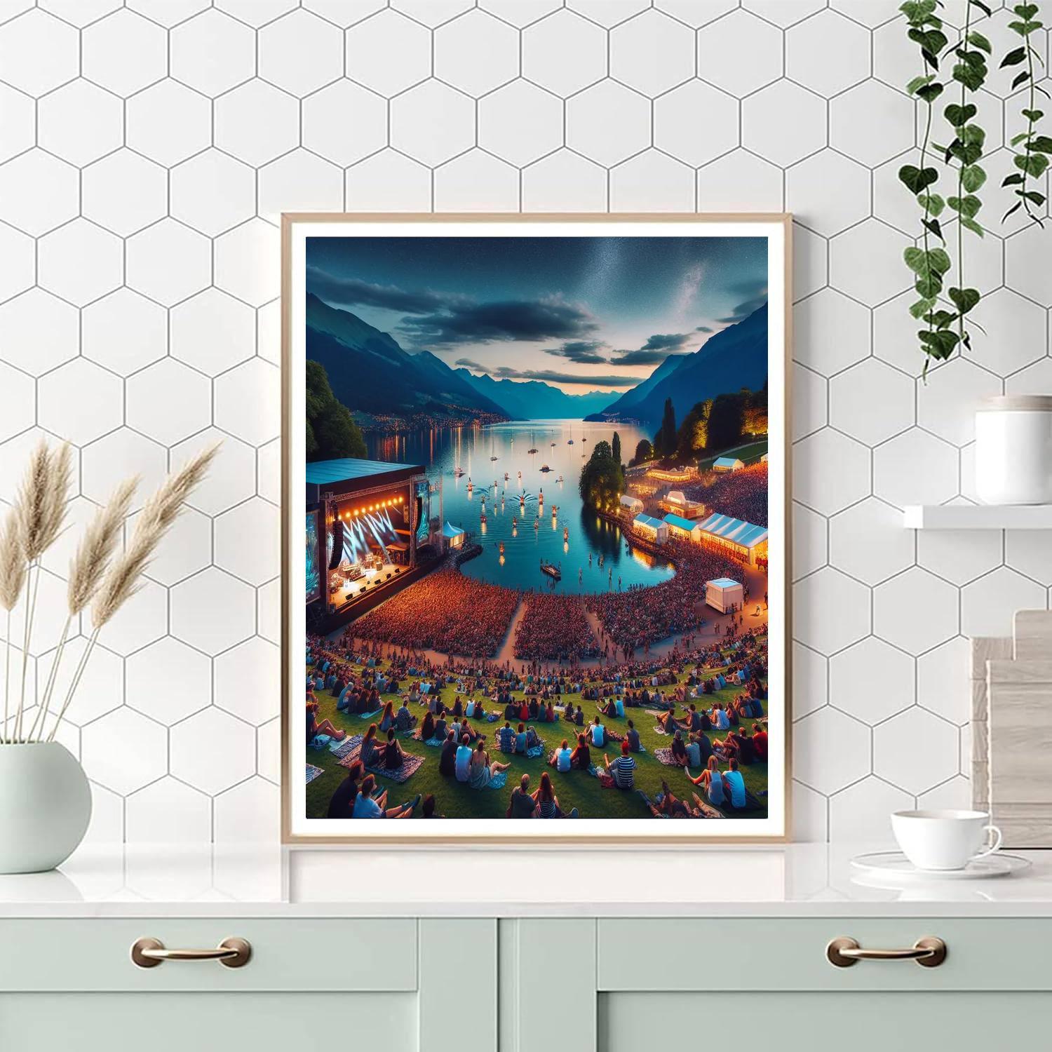 Jazz Fest - Montreux Paint By Numbers