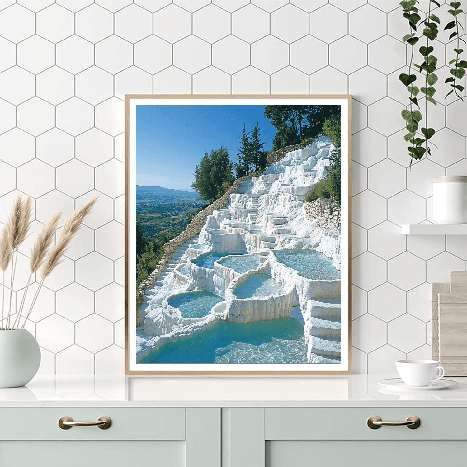 Pamukkale - Turkey DIY Paint By Numbers