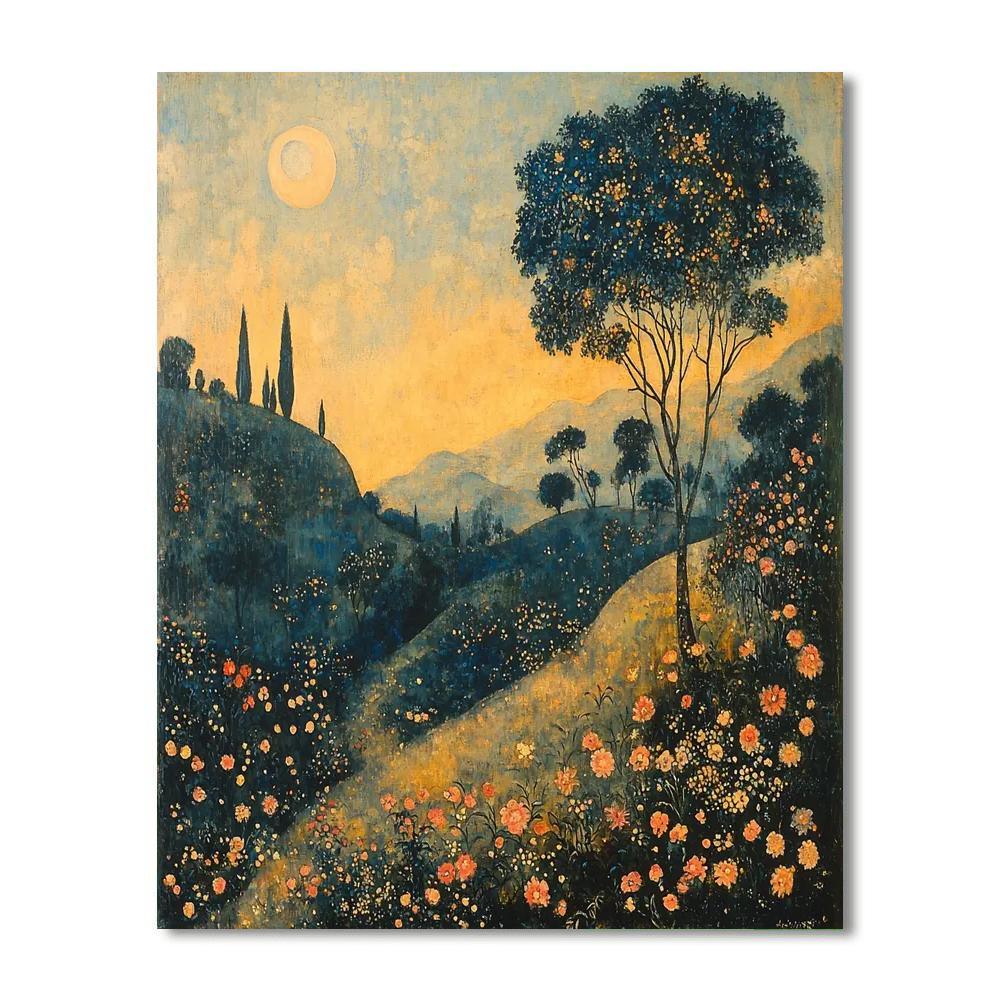 Odilon Redon Inspired Mystic Landscapes  Painting By Numbers Kit