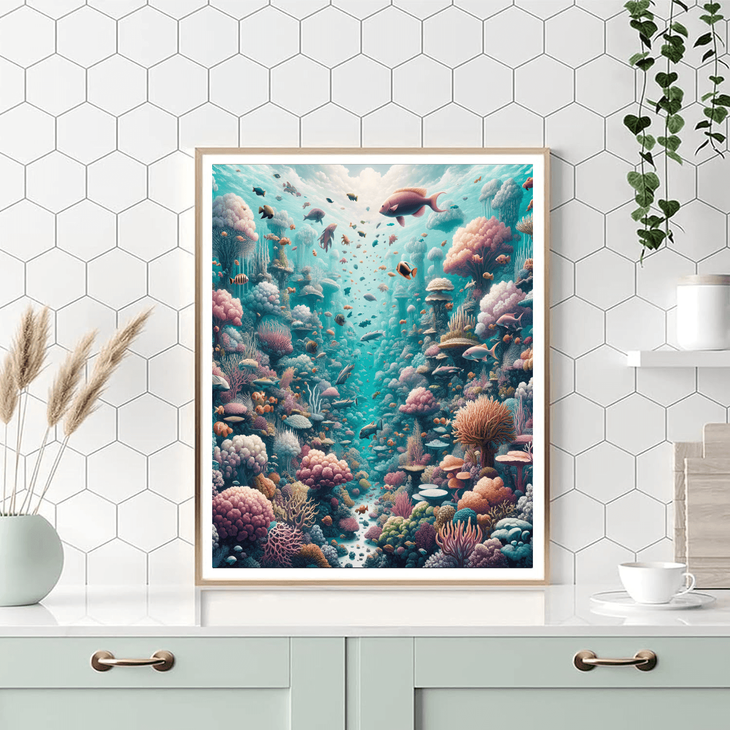 Mystical Undersea Dream Paint By Number