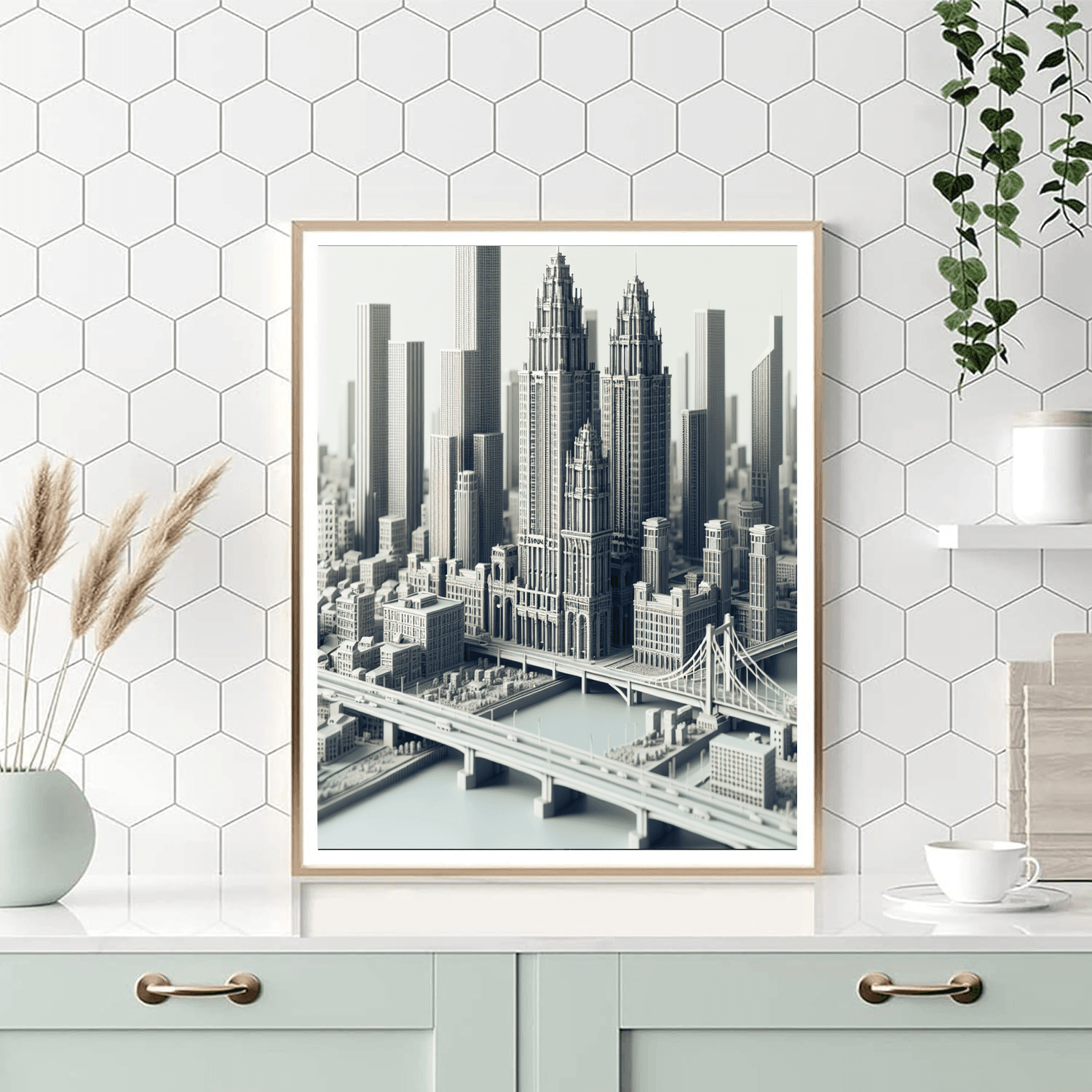 Monochrome Urban Architecture Paint By Color