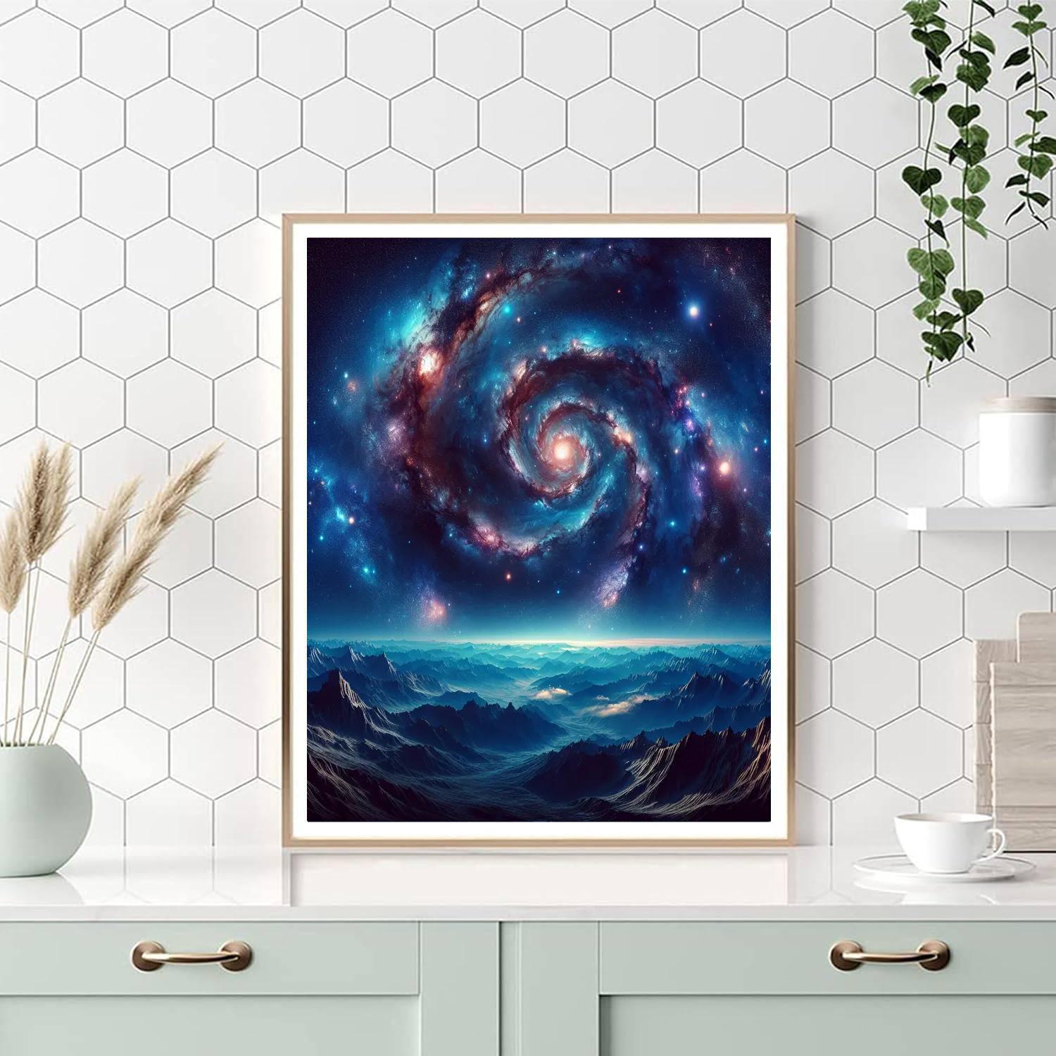 Mystical Starry Night Numbered Painting Kits