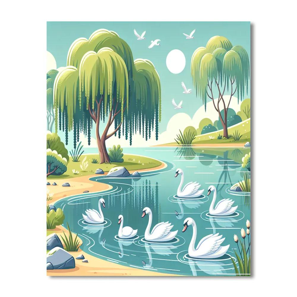 Harmony Haven Numbered Painting Kits