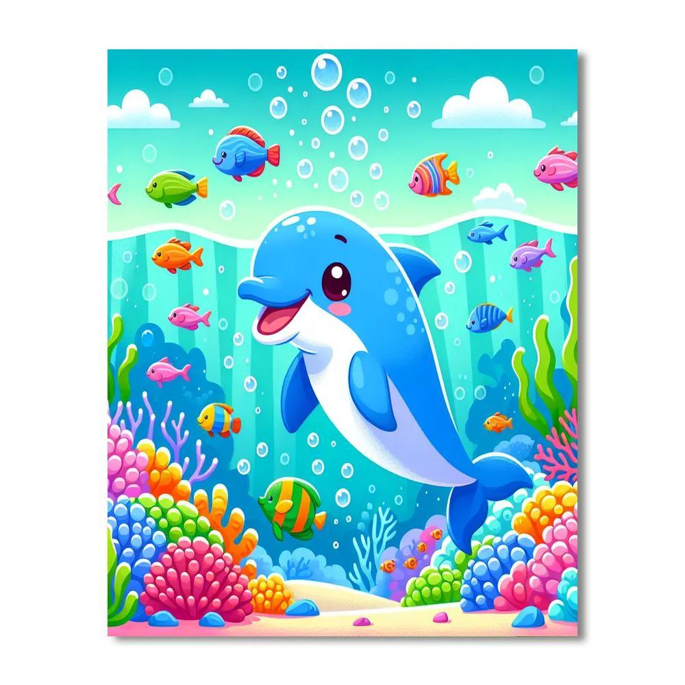 Colorful Ocean Expedition Painting Number Kit