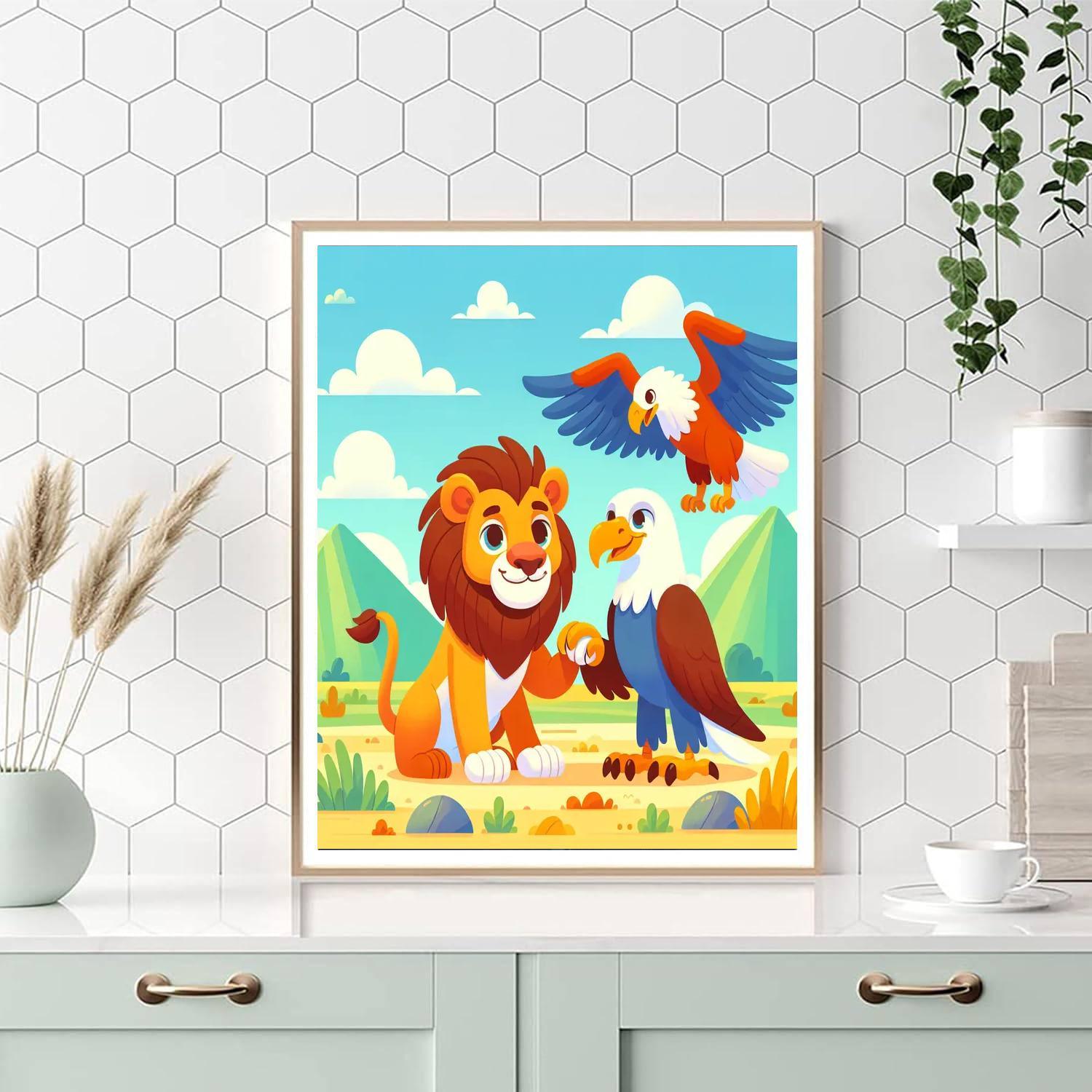 Heroic Animal Adventures Paint By Numbers Kits